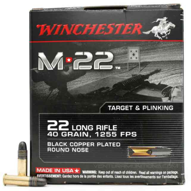 CCI 22WMR, Winchester M-22 22LR, 17HMR, 17WSM