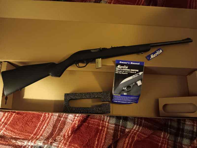 Marlin .22 Rifle Model 795 – New In Box + Extras? 