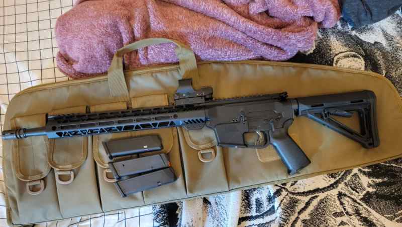 PSA Gen4 16&quot; 9mm  Lightweight M-Lok MOE EPT Rifle