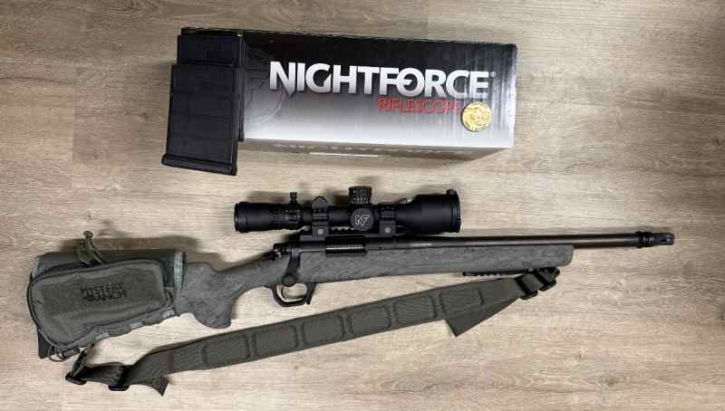 Remington 700 AAC .308 with Nightforce nx8 2.5-20