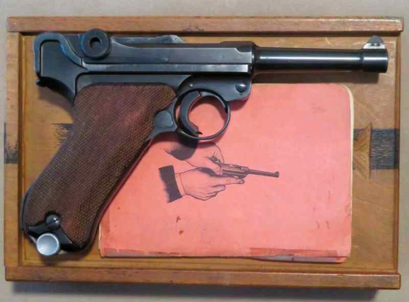 Fine WW2 German Mauser P.08 9mm Luger Pistol
