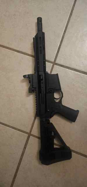 7 inch Side charge Ar pistol 5.56 $450