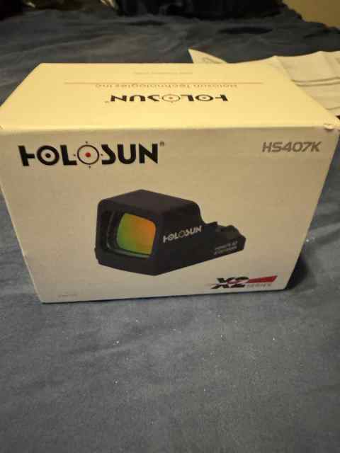 Holosun 407k cbd red dot