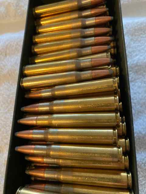 30-06 180gr soft point. Qty 320 rounds