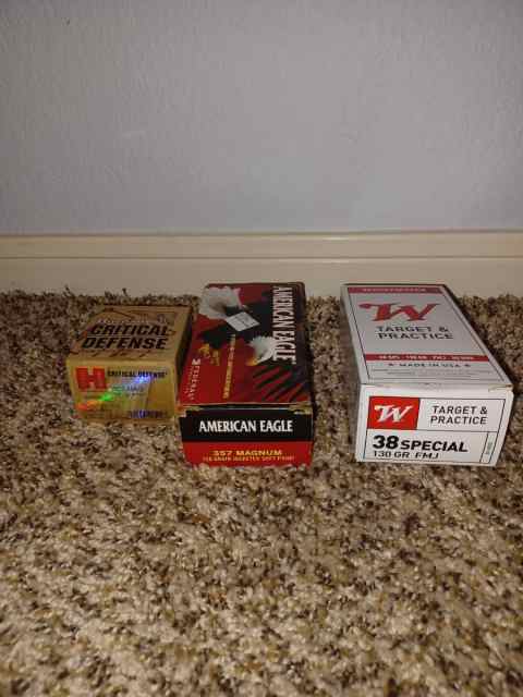 Ammo assortment for sale 9mm, 357, 22, 12Ga