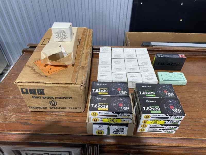7.62x39 AK ammo
