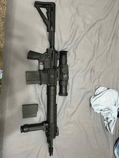 Armalite AR10A with x sight and upgrades. 2200 obo