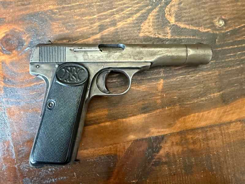 FN 1922 with WaA140 Nazi stamp