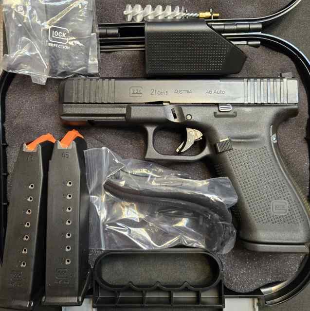 Glock 21 Gen5 MOS .45acp Like New! Price drop!