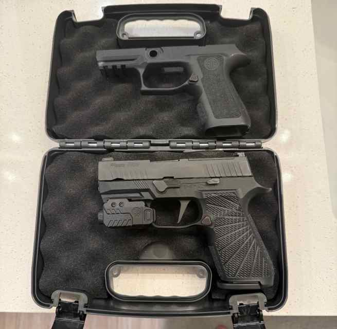 Sig P320 XCompact w/ Wilson Combat Grip