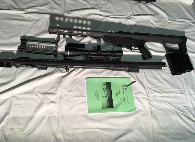 Barrett m82a1 with extras 