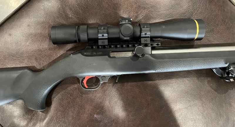Magnum research 22 magnum with Leupold scope 