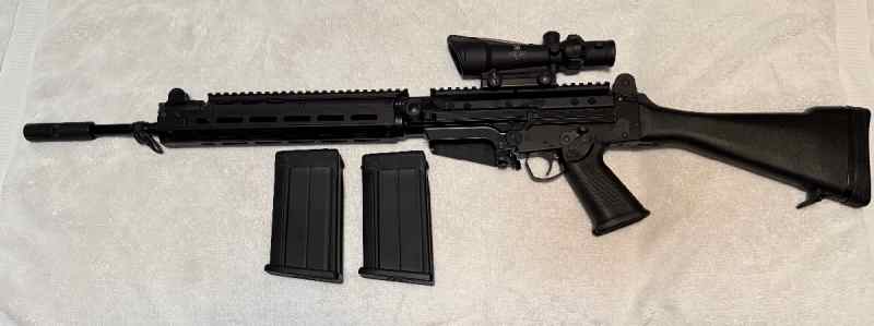 DSA 58 FAL  With  ACOG 