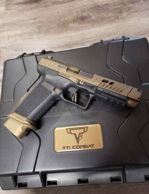 Canik TTI Combat 9mm 4.6&quot; 18RD Bronze