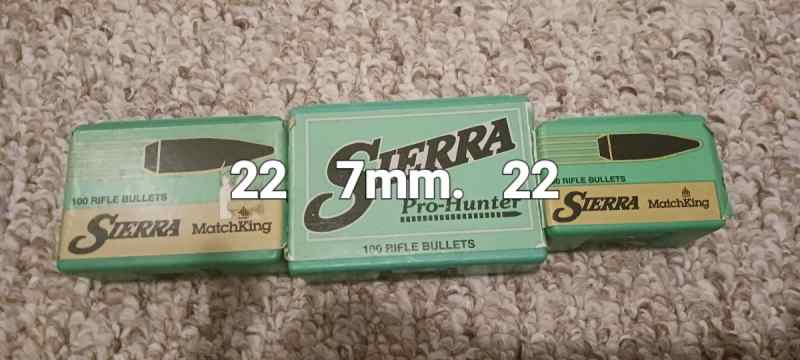 Sierra Projectiles - open boxes