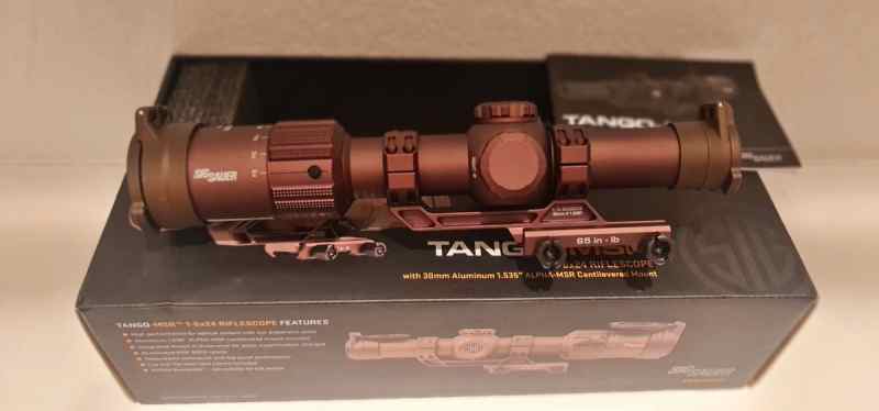 Sig Sauer Rifle Scope Tango MSR 1-6 x 24 