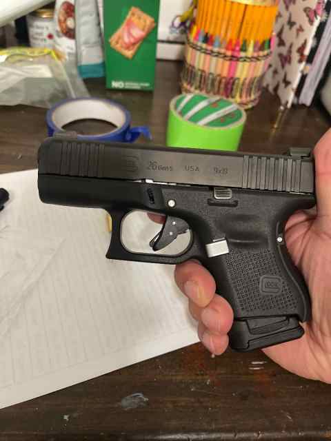 Glock 26 Gen 5 with extras 