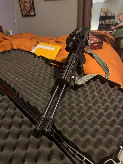 Gilboa double barrel AR