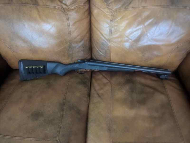 Stoeger Double Defense SXS 12ga w/ tac light etc