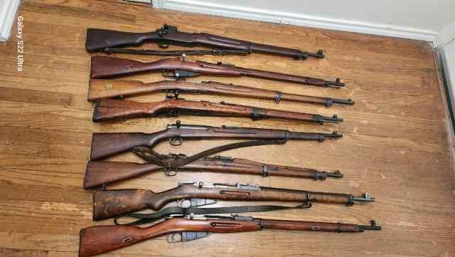MilSurp rifles 1903,1917,arisaka,finnish,mosin,etc
