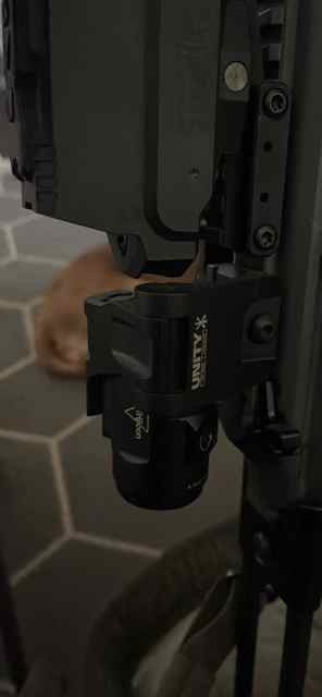 Unity FTC magnifier mount with Trijicon 3x