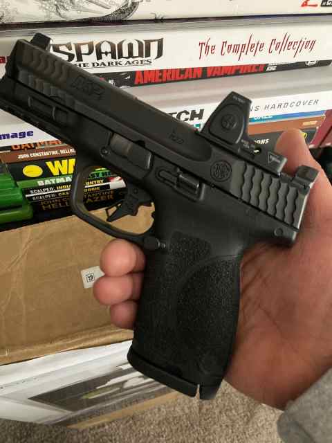 WTT my M&amp;P/w RMR for a sig tacops 1911 with rail