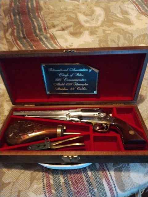 Very collectible black powder pistol