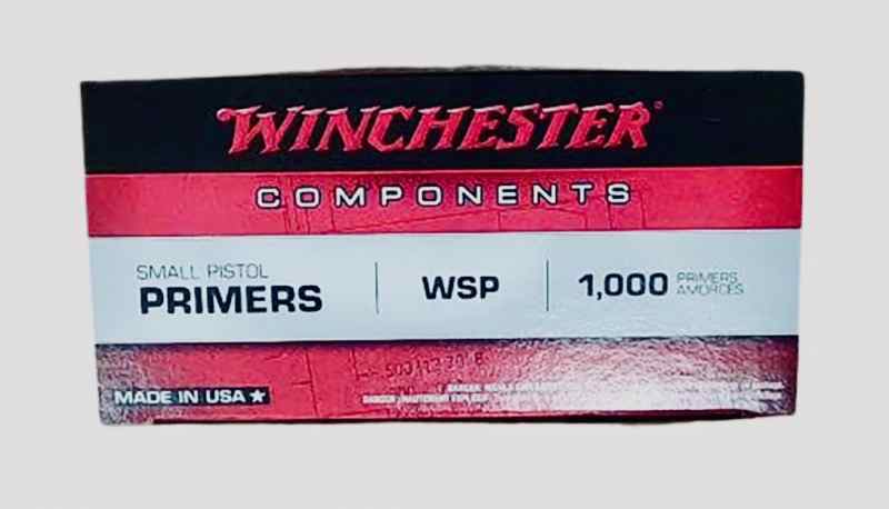 400 Count Winchester Small Pistol Primers