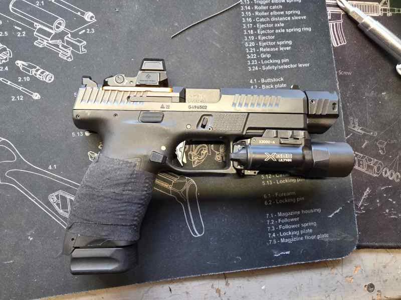 Cz p10c lots of extras for trade