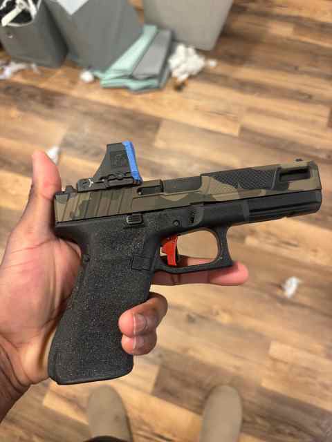 Glock 17 RMR cut custom slide WTT