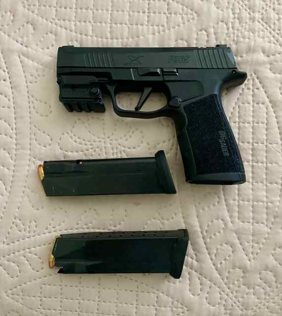Sig Sauer P365 X Series With Ammo
