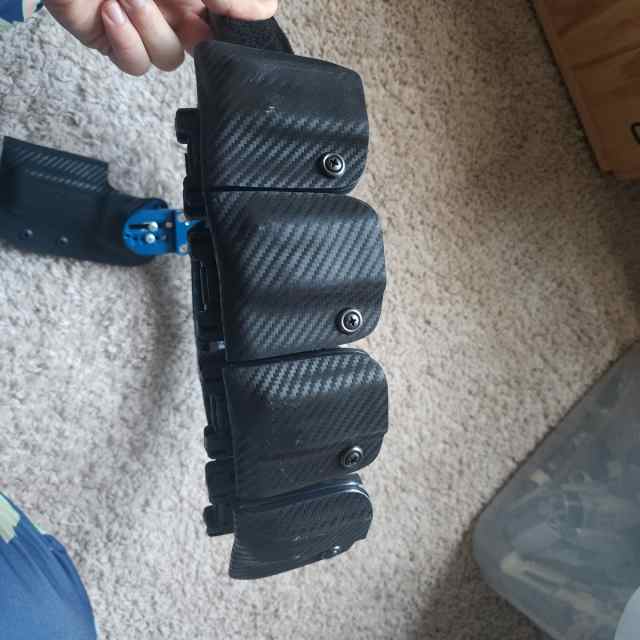Double Alpha/RHT CZ comp holster/belt setup