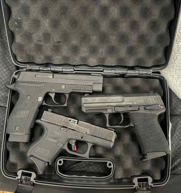 HK USP/ Sig 226 Tacops/ Glock 27