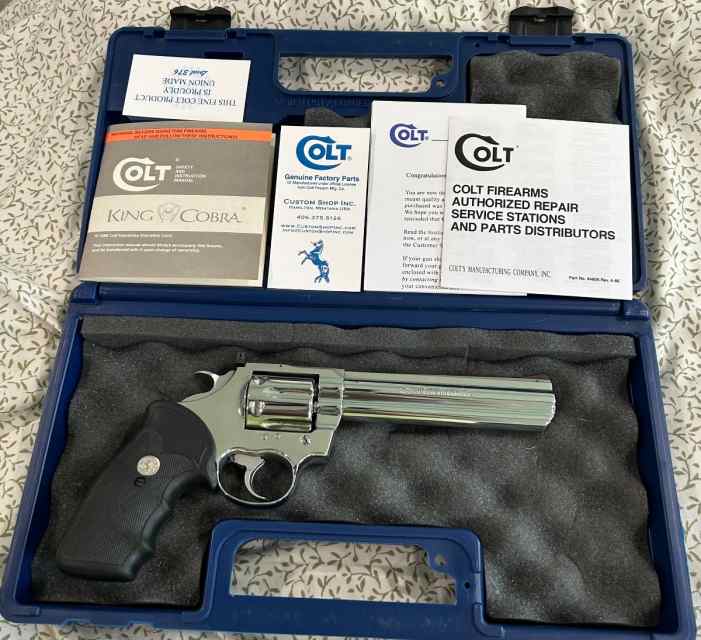 &quot;1986 COLT KING COBRA ORIGINAL FULL POLISH&quot;
