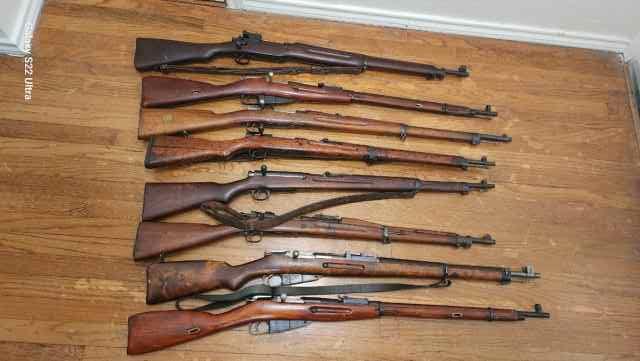 MilSurp rifles 1903,1917,arisaka,finnish,mosin,etc