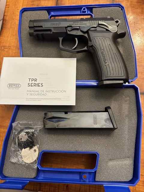 Bersa TPR9 9MM (New in Case)