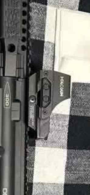 Red dot and ammo 