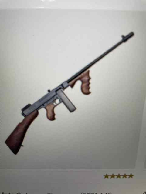 Auto Ordnance Thompson 1927A-1 American Walnut Sem
